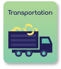 Transporation Product Card - Hover