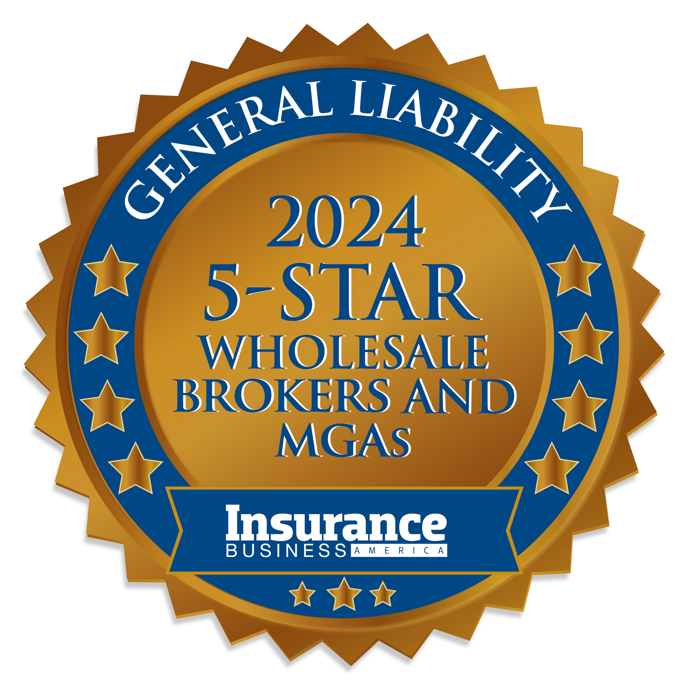 IBA 5-Star Wholesale Brokers and MGA 2024 General Liability BRONZE