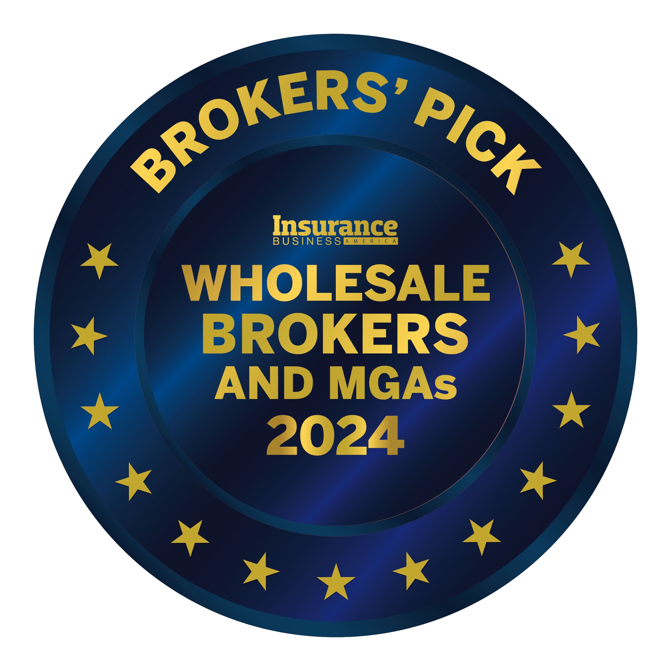 IBA 5-Star Wholesale Brokers and MGAs - Brokers Pick Medal 2024